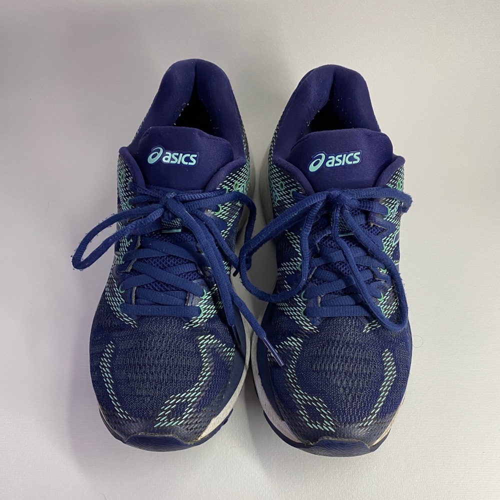 Asics Gel-Nimbus 20 Running Shoes US Women’s 7.5 Blue/Green T850N